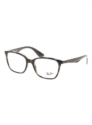 Men's Square Eyeglasses - Lens Size: 54 mm