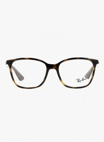 Men's Square Eyeglasses - Lens Size: 54 mm