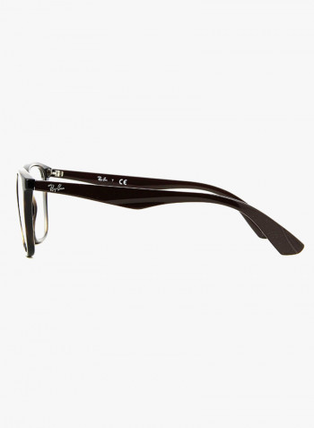 Men's Square Eyeglasses - Lens Size: 54 mm