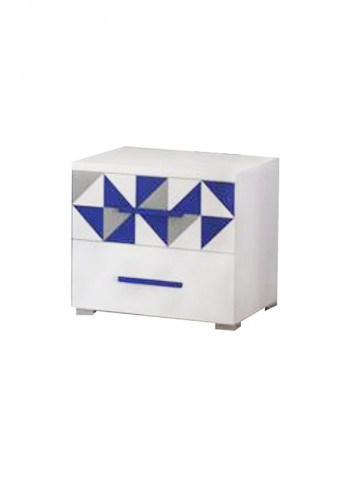 Edmonton Night Stand White 52x42x47cm