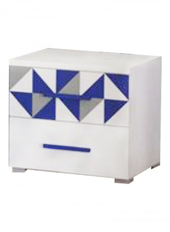 Edmonton Night Stand White 52x42x47cm