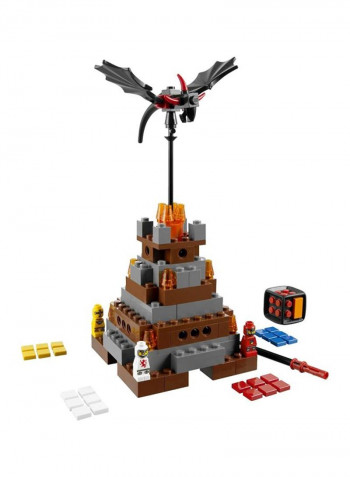136-Piece Lava Dragon Game Set 3838 14.4x6.7x27.2cm
