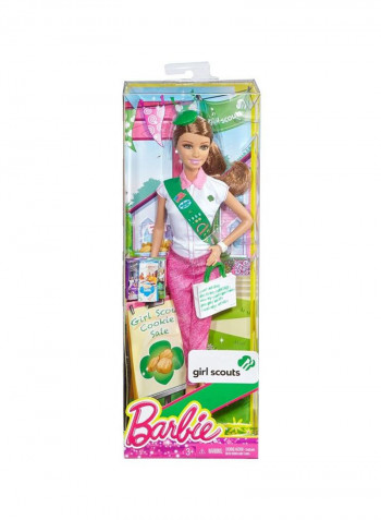 Scouts Brunette Fashion Doll BJP32 12.8inch