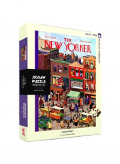 1000-Piece Main Street The New Yorker Jigsaw Puzzle Set 851996002666