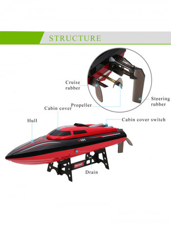 RC Racing Boat H101 47x18x16centimeter