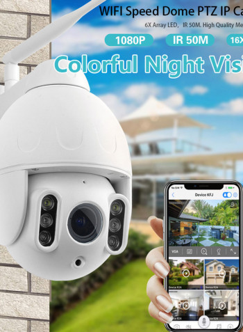 K64A 16X Zoom WiFi 1080P PTZ IP Camera