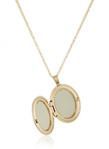 14 Karat Gold-Filled Polished Oval Pendant