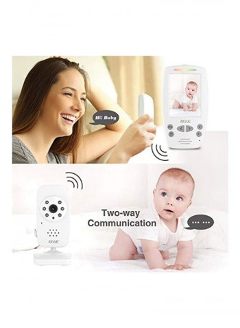 Baby Monitor With 2 Cameras And Vertical Screen