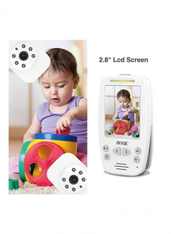 Baby Monitor With 2 Cameras And Vertical Screen