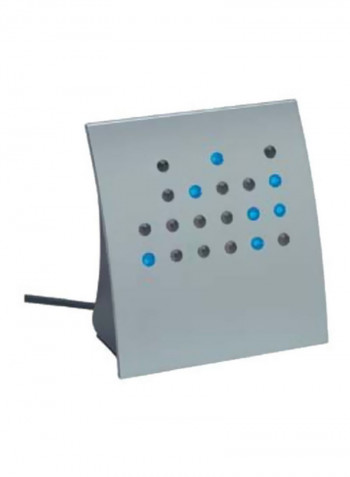 Binary Clock Grey/Blue