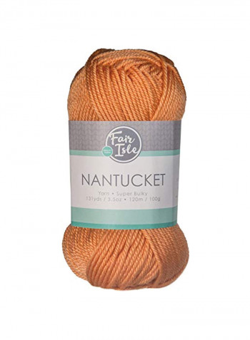 Nantucket Yarn Apricot 131yard