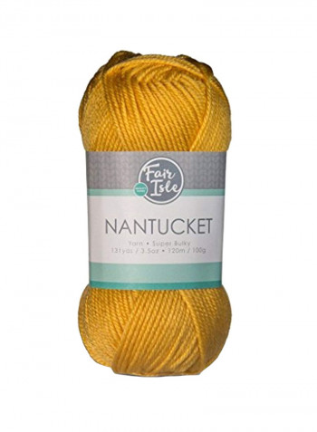 Nantucket Yarn Custard 131yard