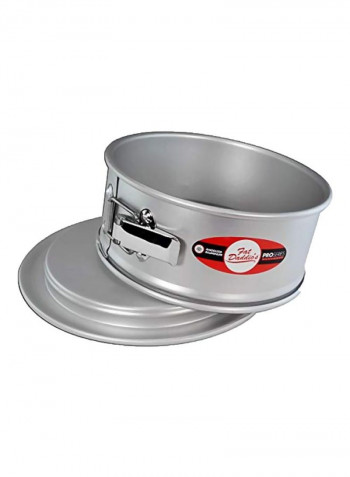 Springform Cake Pan Silver 9x9x3inch