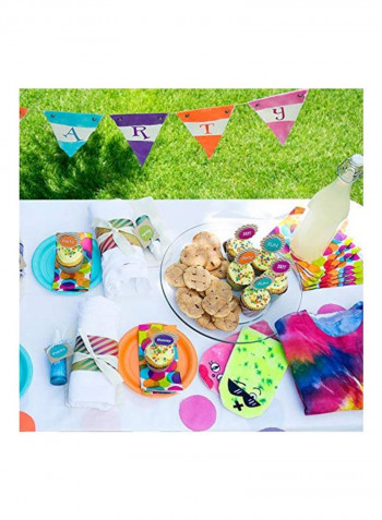 8-Piece Tie Dye Kit Multicolour
