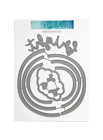 Scrap Booking Die Grey