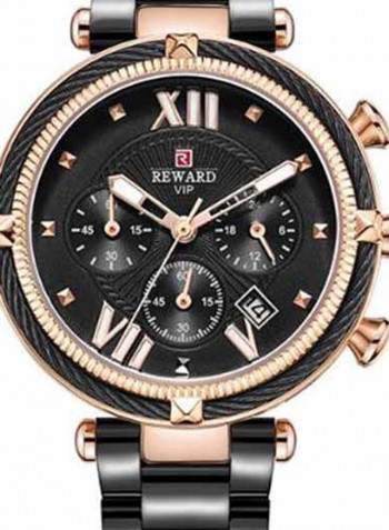 Women's Stainless Steel Chronograph Watch 8516