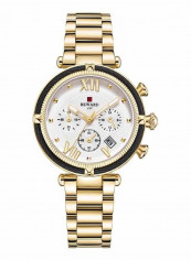 Women's Stainless Steel Chronograph Watch 8519