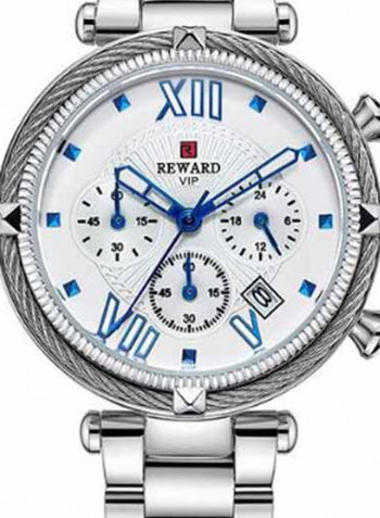 Women's Stainless Steel Chronograph Watch 8520