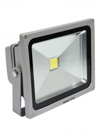 LED Flood Light Silver/Black