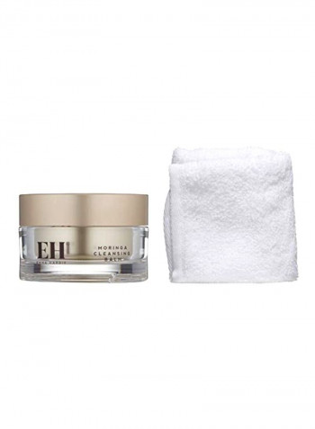 Moringa Cleansing Balm With Dual-Action Cleansing Cloth 3.52ounce