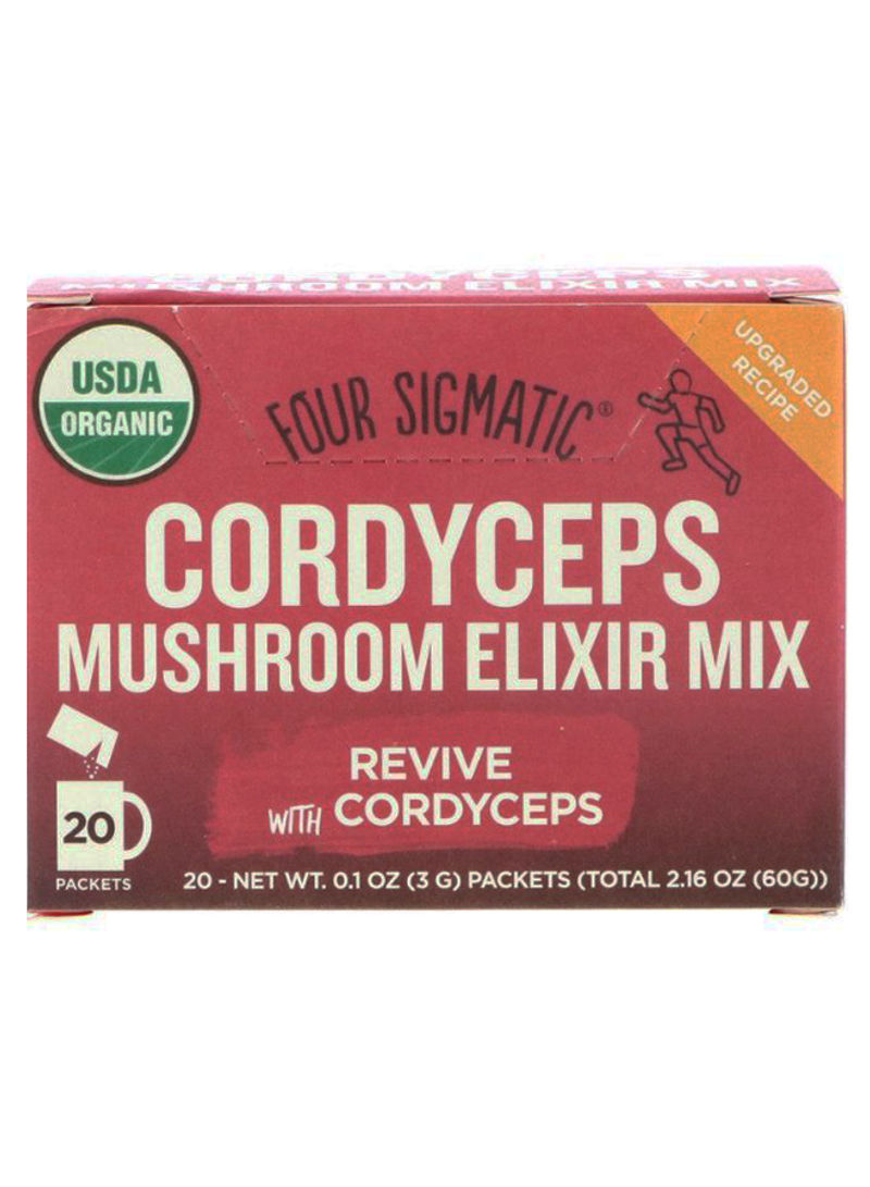 Cordyceps Mushroom Elixir Mix - 20 Packets 0.1ounce