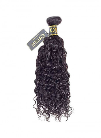 Natural Curly Hair Extension Black 20inch
