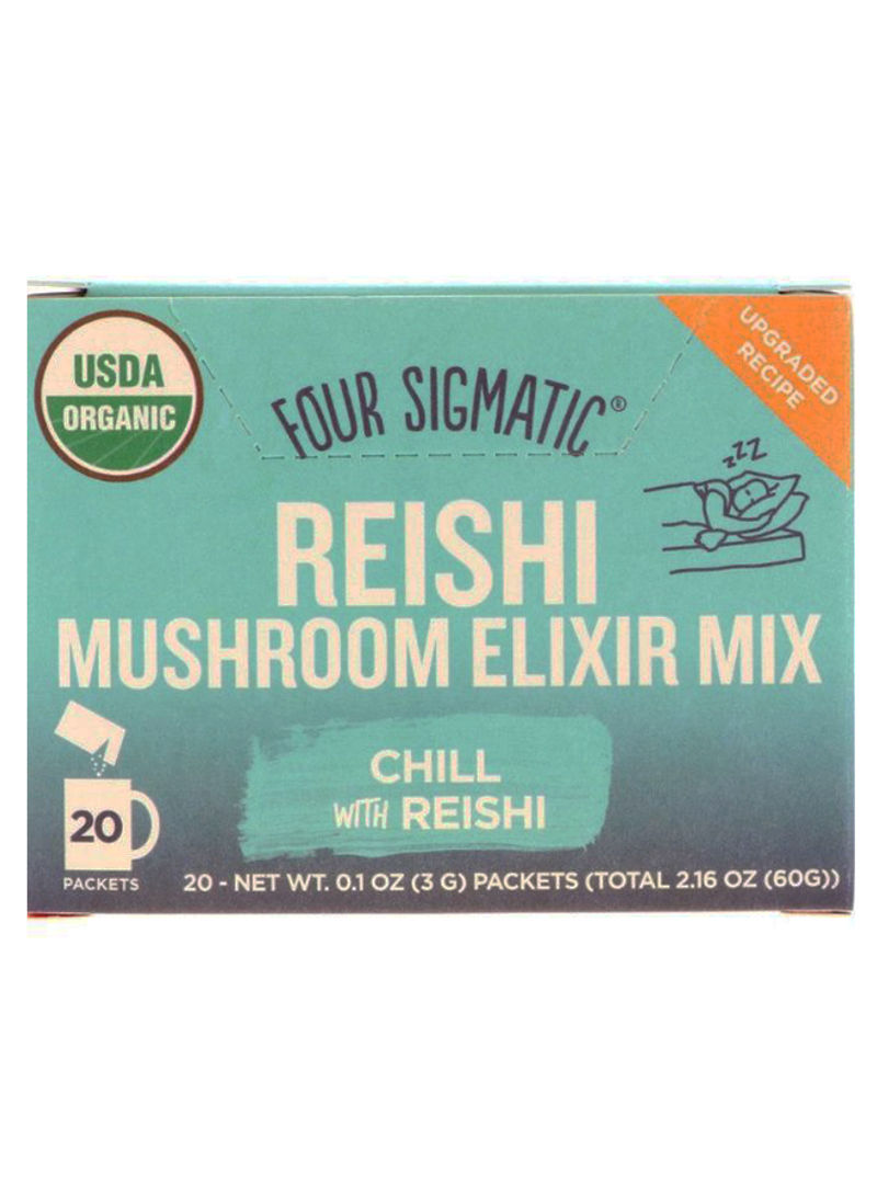 Reishi Mushroom Elixir Mix - 20 Packets 0.1ounce
