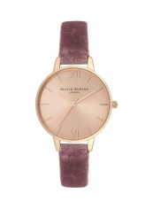 Women's Burton SUNDL Leather Analog Watch OB16DE03