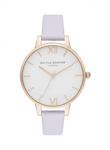 Women's Burton WHIDL Leather Analog Watch OB16DE09