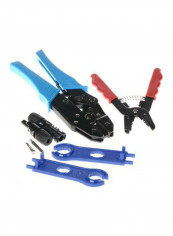 MC4 Solar Terminal Crimping Tool Set Multicolour 25 x 25 x 25cm