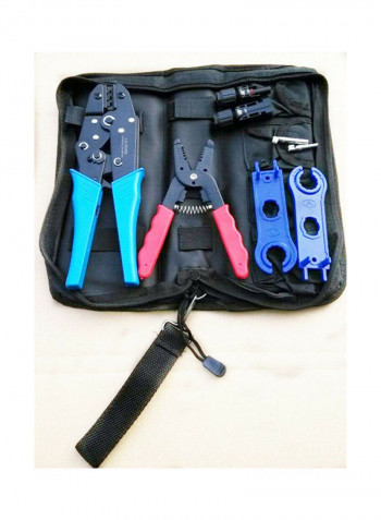 MC4 Solar Terminal Crimping Tool Set Multicolour 25 x 25 x 25cm