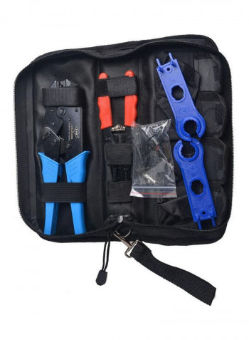 MC4 Solar Terminal Crimping Tool Set Multicolour 25 x 25 x 25cm