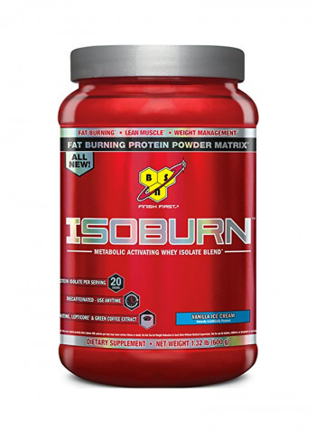 Bsn Isoburn Vanilla 1.32lb