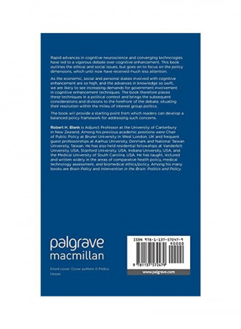 Cognitive Enhancement Hardcover