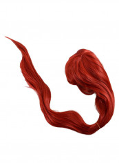 Long Silky Straight Cosplay Fashionable Hair Wig Red 40inch