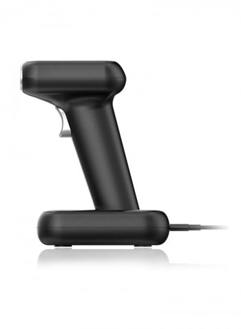 Wireless High Speed Barcode Scanner Black