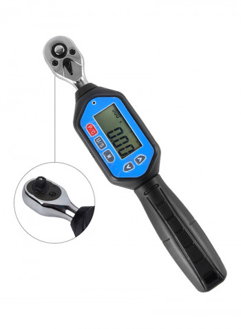 EWM-30 Digital torque Wrench 1/4 Square Drive Blue 34x5.5x9centimeter