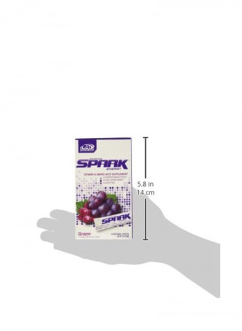 Pack Of 14 Spark Energy Vitamin And Amino Acid Supplement - Grape
