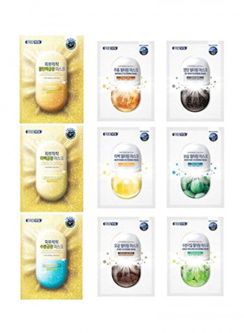 9-Piece Face Mask Set