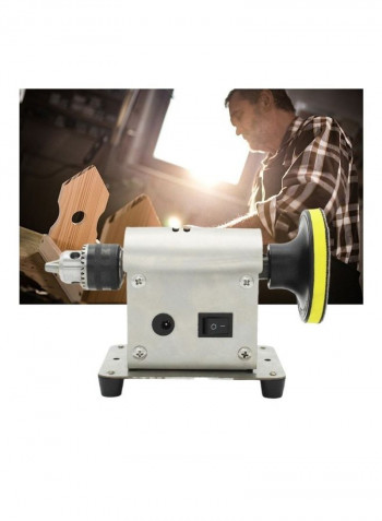 Multifunction Jewelry Rock Polishing Machine Silver