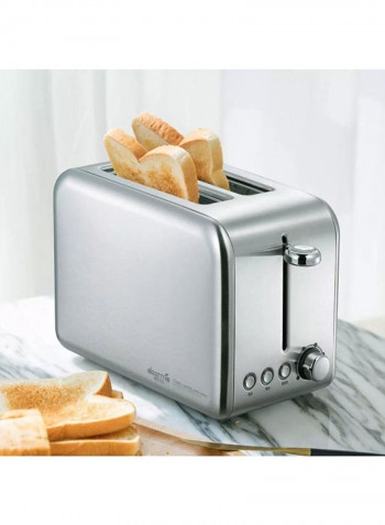 2-Slices Electric Pop-Up Long Slot Toaster DEM-SL281 Silver