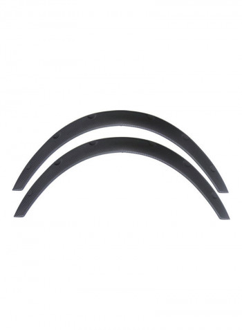 4-Piece Carbon fiber Universal Car Wheel Fender for Widening Wheels