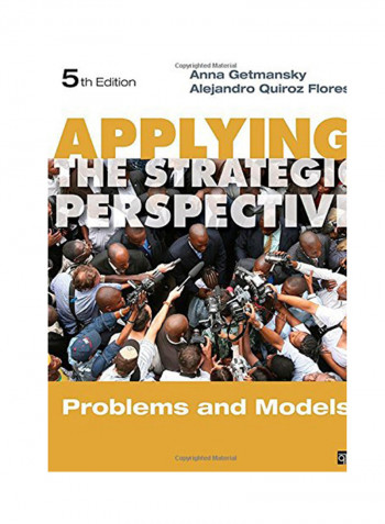 Applying The Strategic Perspective: Problems And Models Paperback