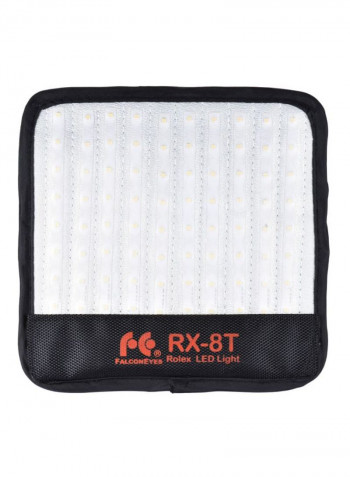 LED Video Camera Light Kit 21.8x21.3x0.5centimeter White/Black