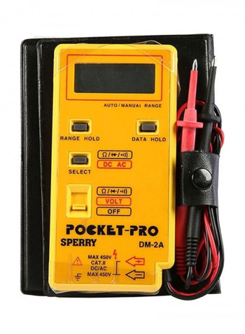 Digital 6-18 Range Multimeter Multicolour 170millimeter