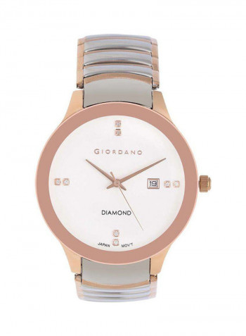 Men's Stainless Steel Strap Analog Wrist Watch