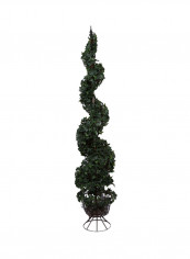 English Ivy Tree With Stand Green/Black