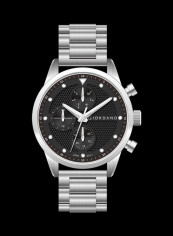 Men's Stainless Steel Strap Chronograph Wrist Watch