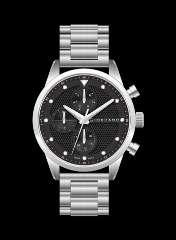 Men's Stainless Steel Strap Chronograph Wrist Watch