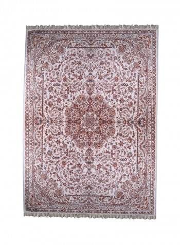 Silk Latex Carpet Multicolour Medium